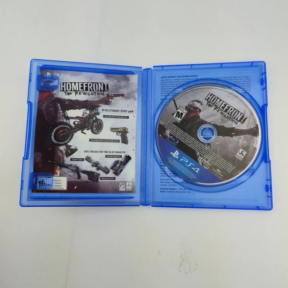 Deep Silver Homefront The Revolution PS4 Video Game Action FPS VG